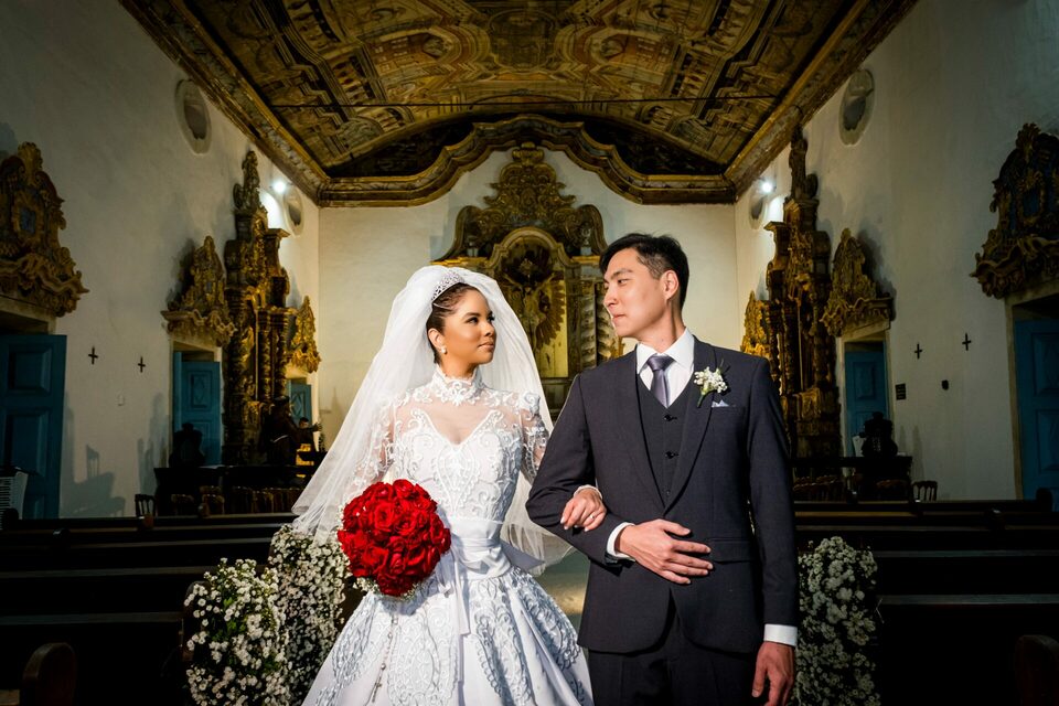 Rosa Celina + Rodrigo - Igreja São Francisco, Porto Pinheiro - JoãoPessoa/PB